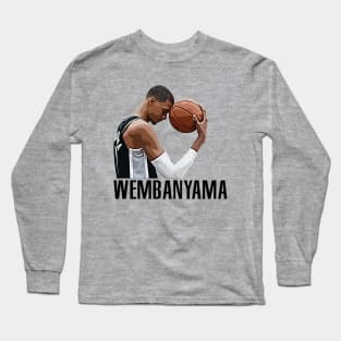 Wembanyama no1 pick Long Sleeve T-Shirt